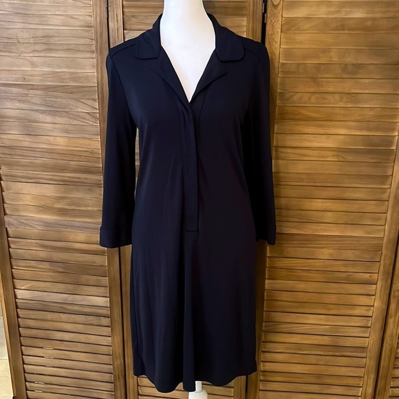 LOFT Dresses & Skirts - Ann Taylor Loft navy long sleeve dress